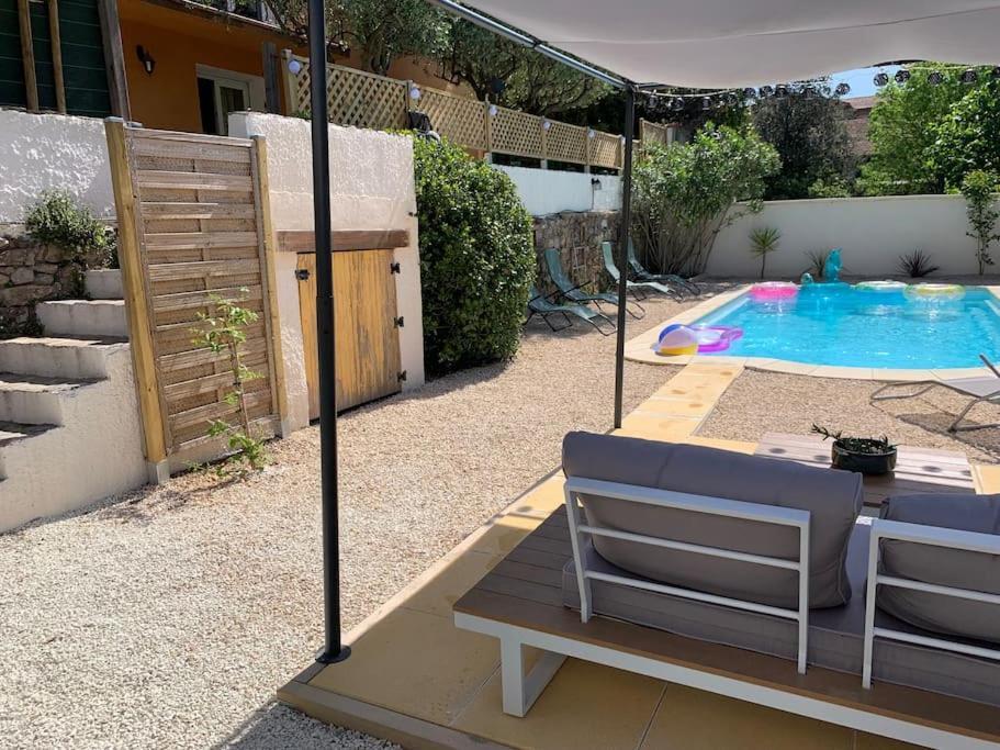 Villa Avec Piscine Dans Les Cevennes Besseges Exterior photo